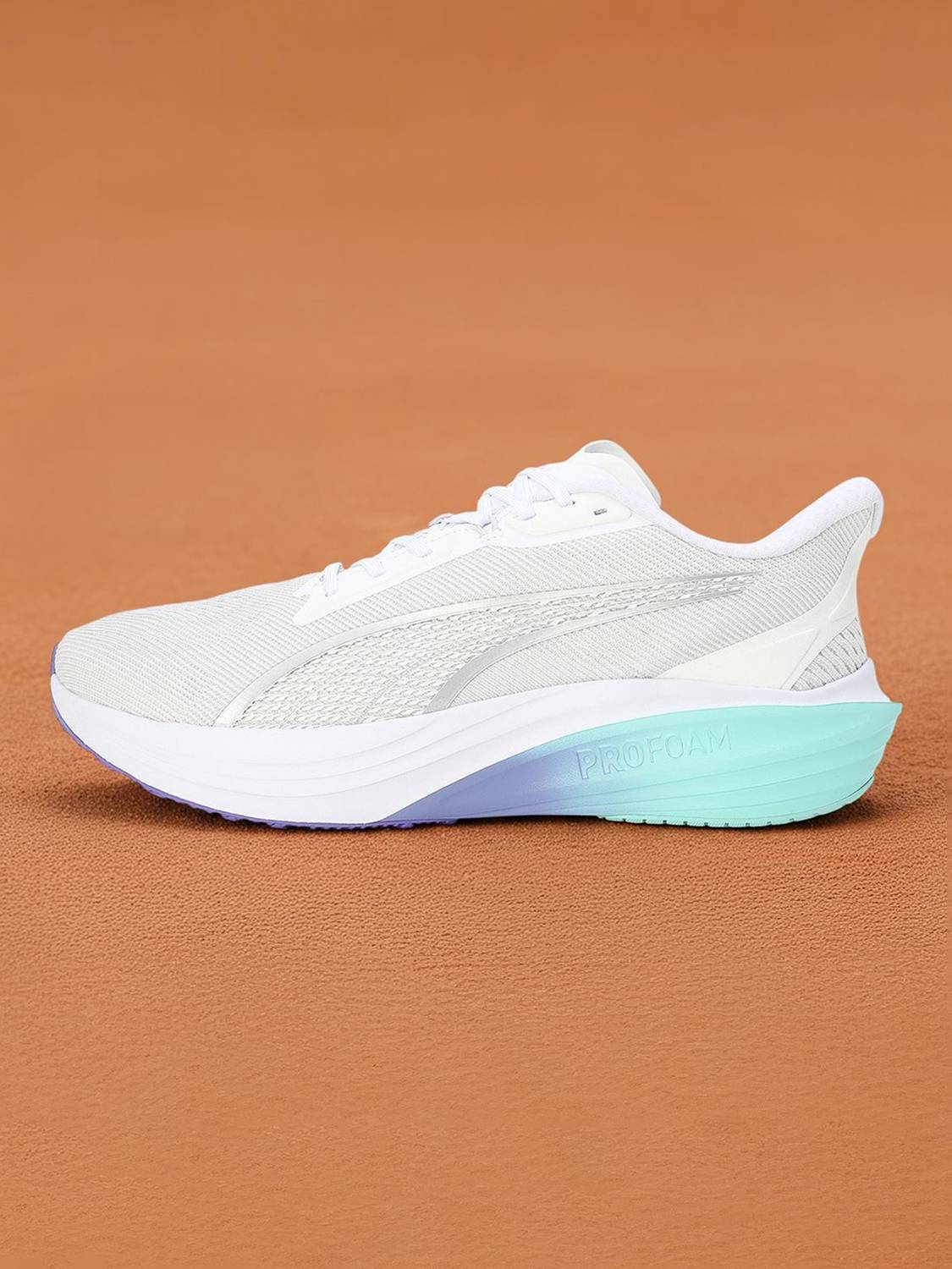 PUMA Darter Pro Fade White Men's Running Shoes - Image 5