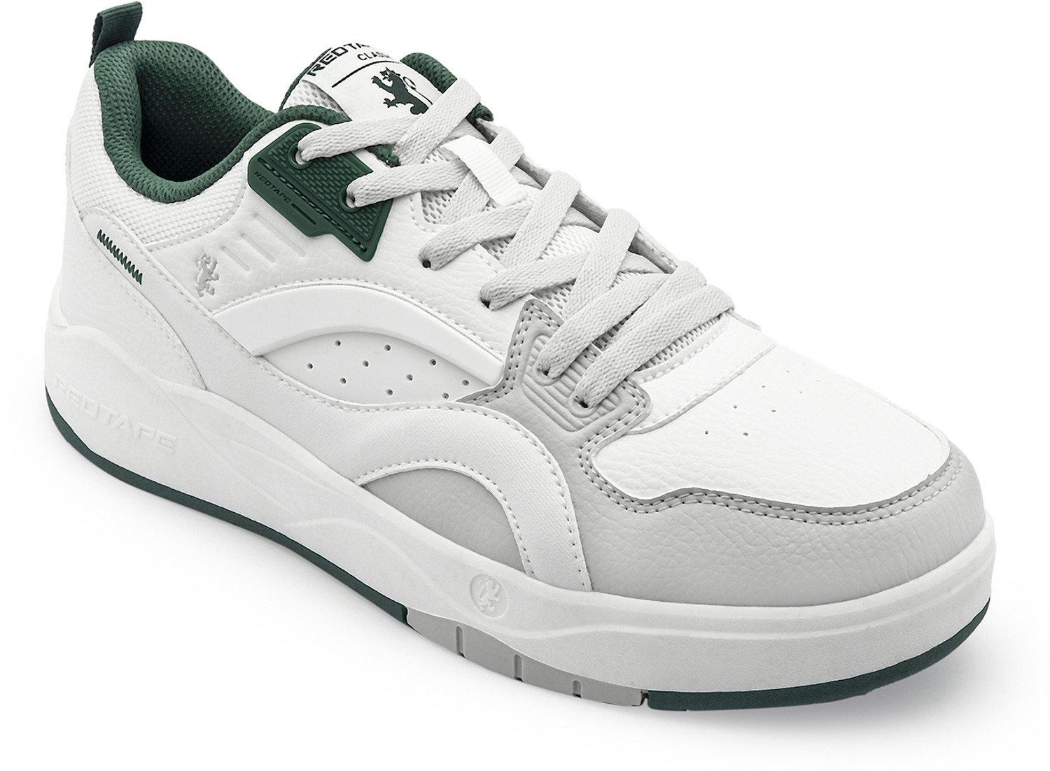 Image of RED TAPE Low Cut Sneaker for Men in White | Sneaker Sneakers For Men