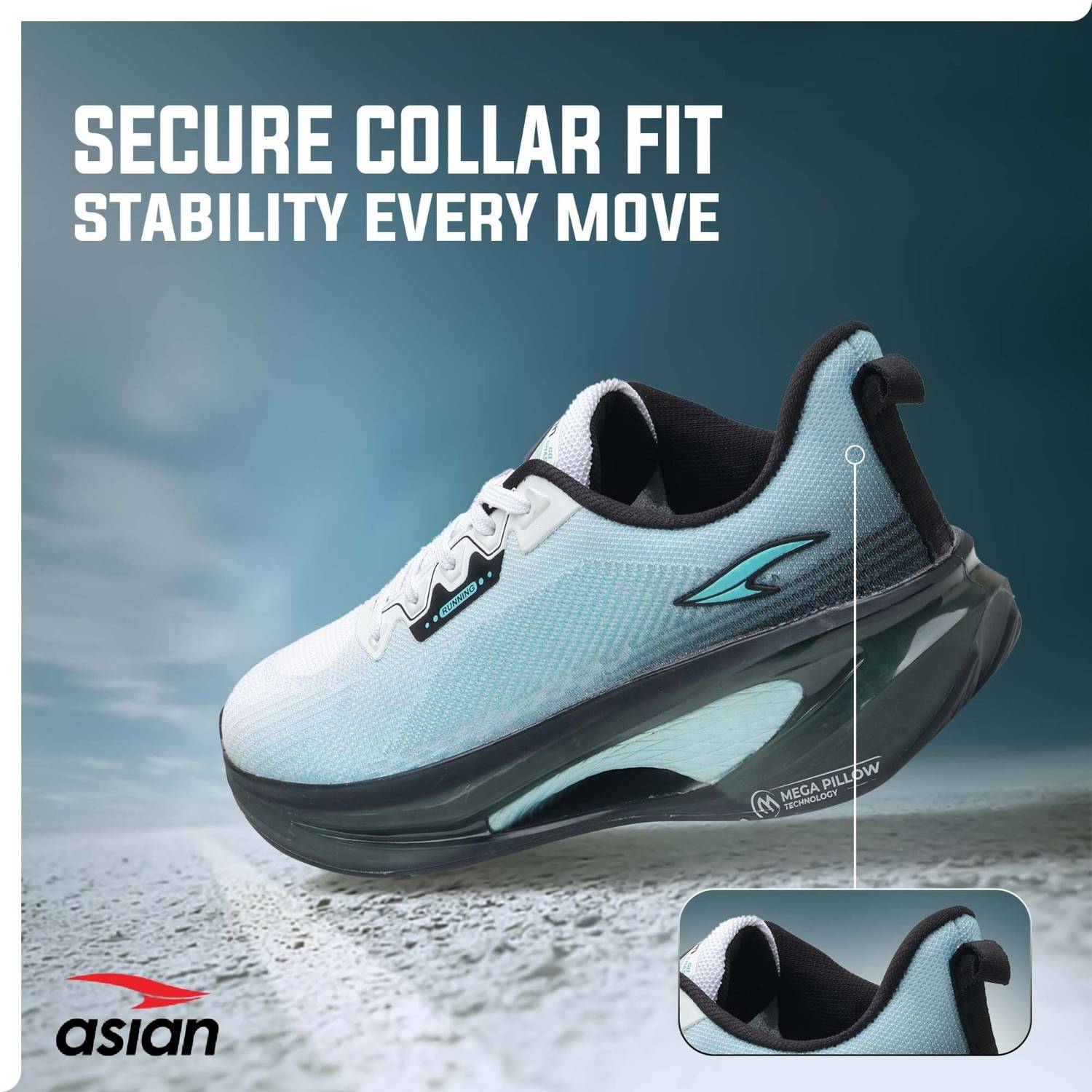 asian Navigator-01 Men's Running Shoes - Image 4