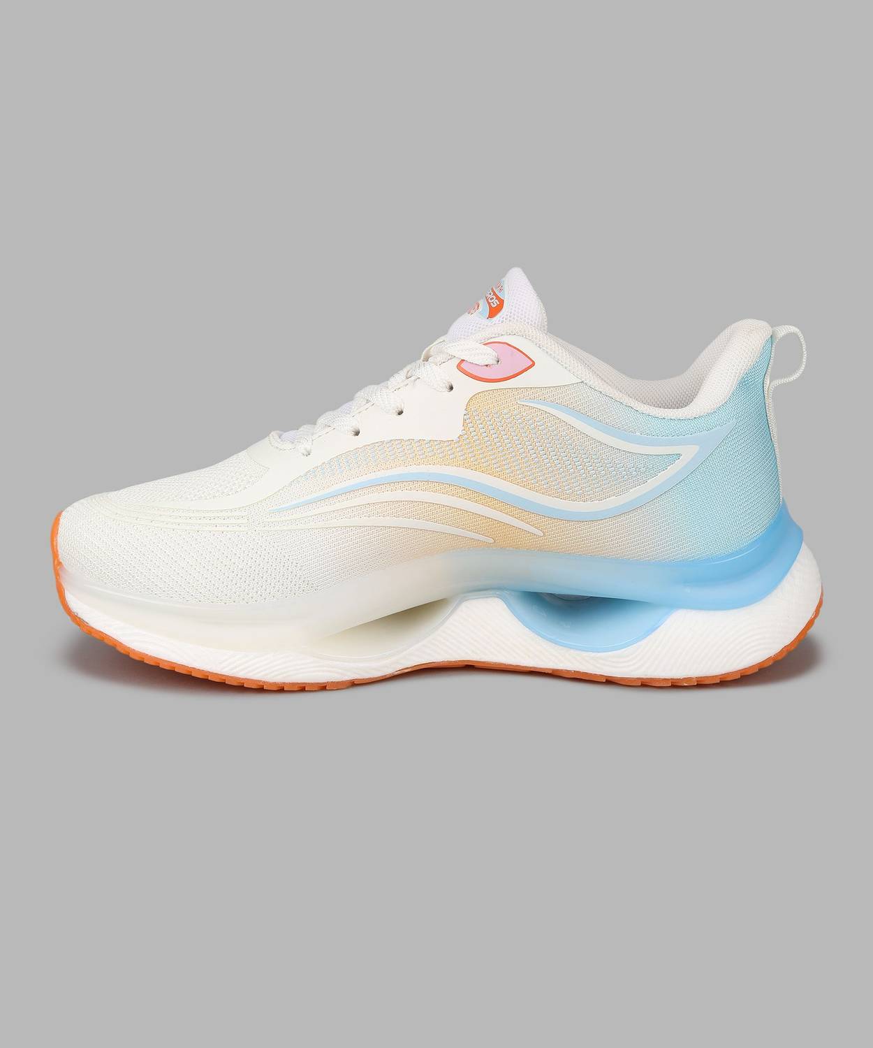 Abros TRIGGER-PRO Men's White Running Shoes - Image 3