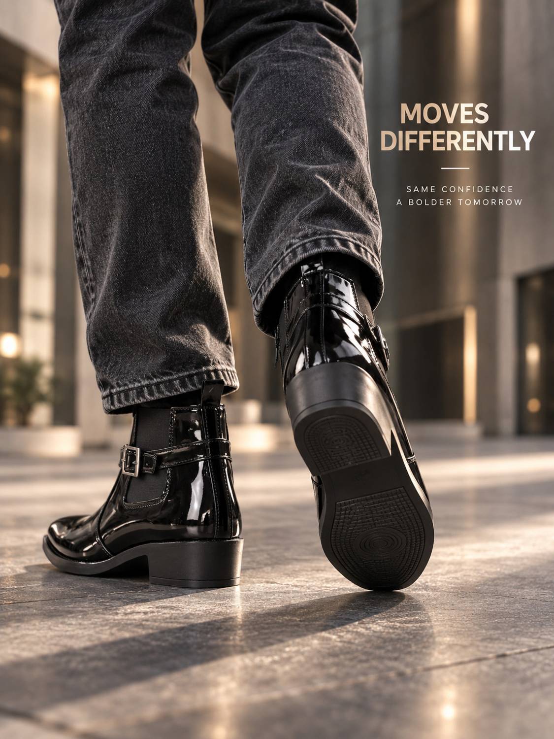 Kraasa Stylish Ankle Boots for Men - Image 5