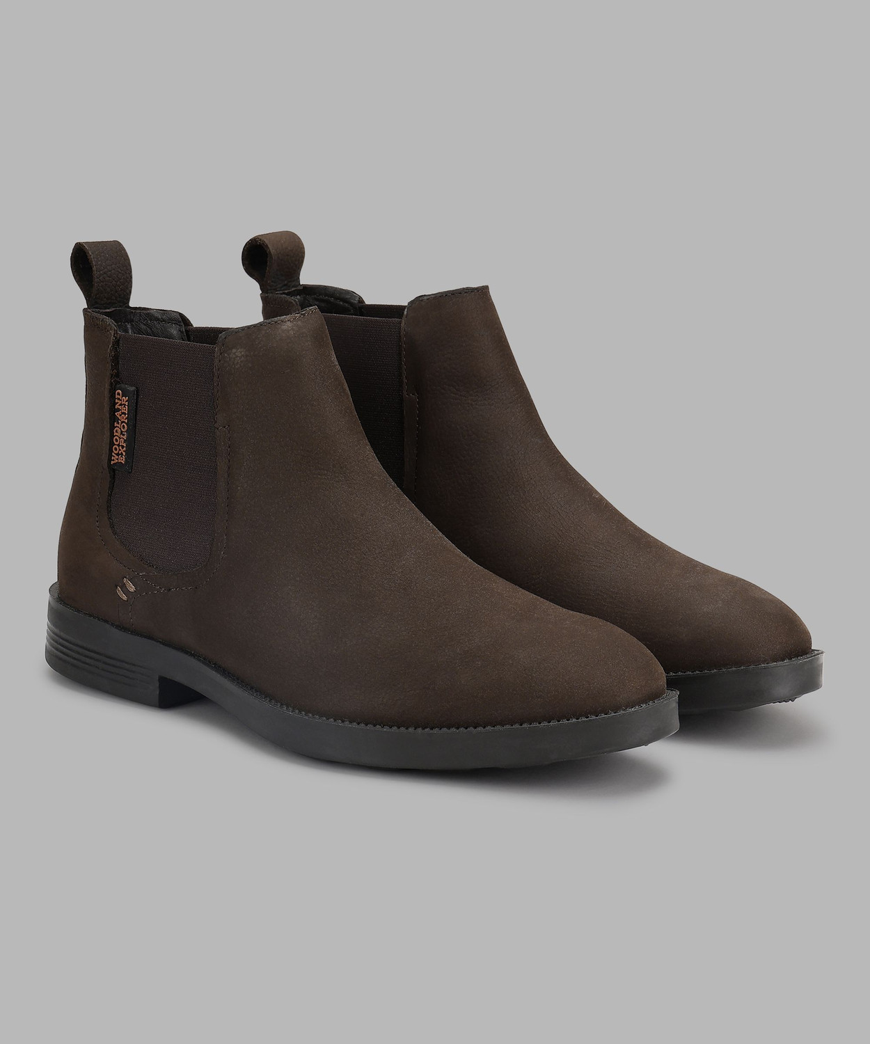 Image of WOODLAND Outdoor Durable Comfortable Everyday High Ankle Boots For Men