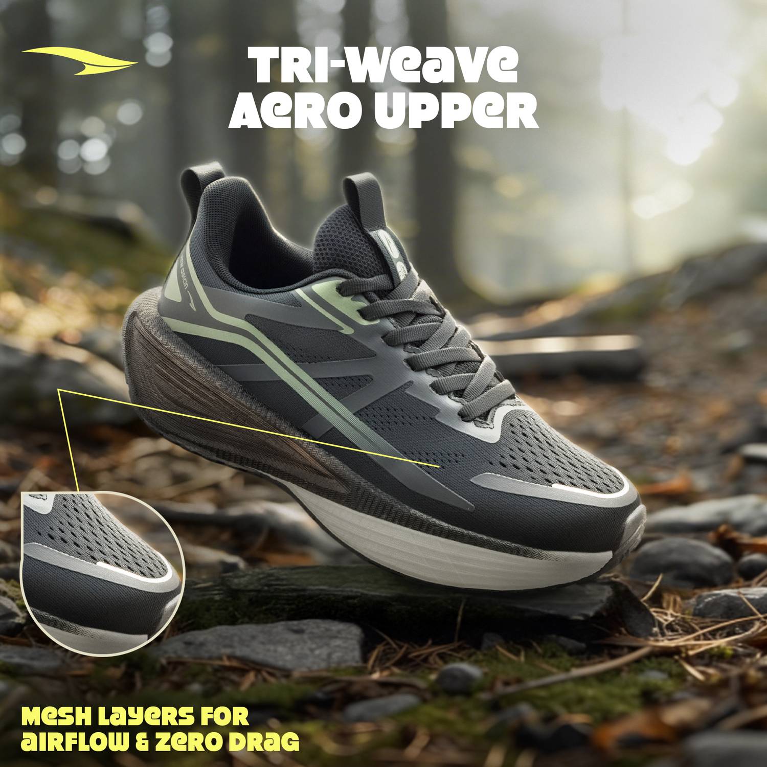 asian Hypercushion Carbon-07 Men's Running Shoes - Image 4