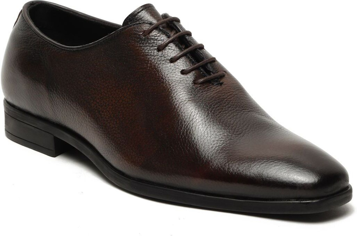 Image of Teakwood Leathers Men's Genuine Leather Formal Shoes Lace Up For Men