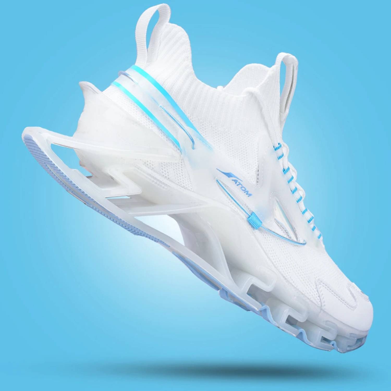 Spring Edge Alpha 2, Stylish, Comfortable and Breathable, Daily-Wear Lace-Up Sneakers For Men - Image 3