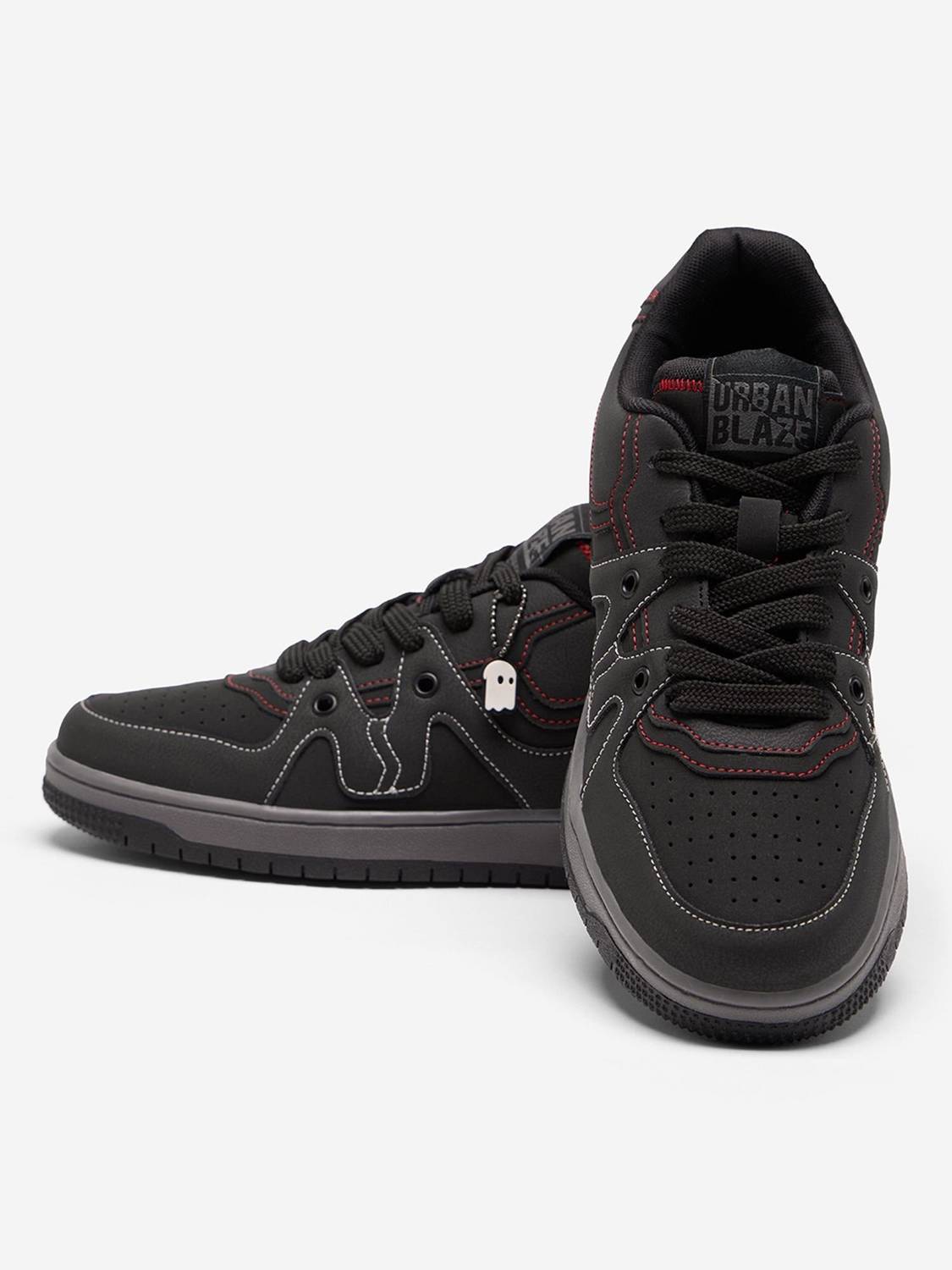 The Souled Store Urban Blaze Fury Sneakers Men Black - Image 1