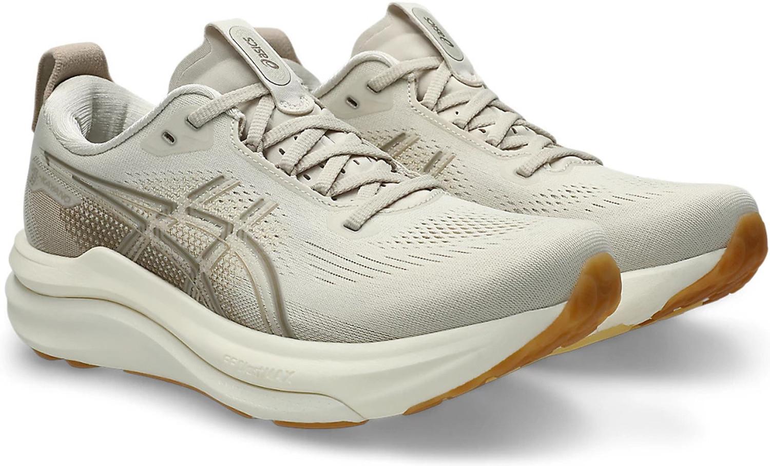 Image of Asics GEL-KAYANO 33 Running Shoes For Women (Beige, 4)