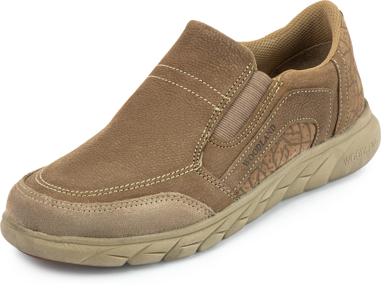 Image of WOODLAND Slip On Lightweight Comfortable Easy Wear Casuals For Men