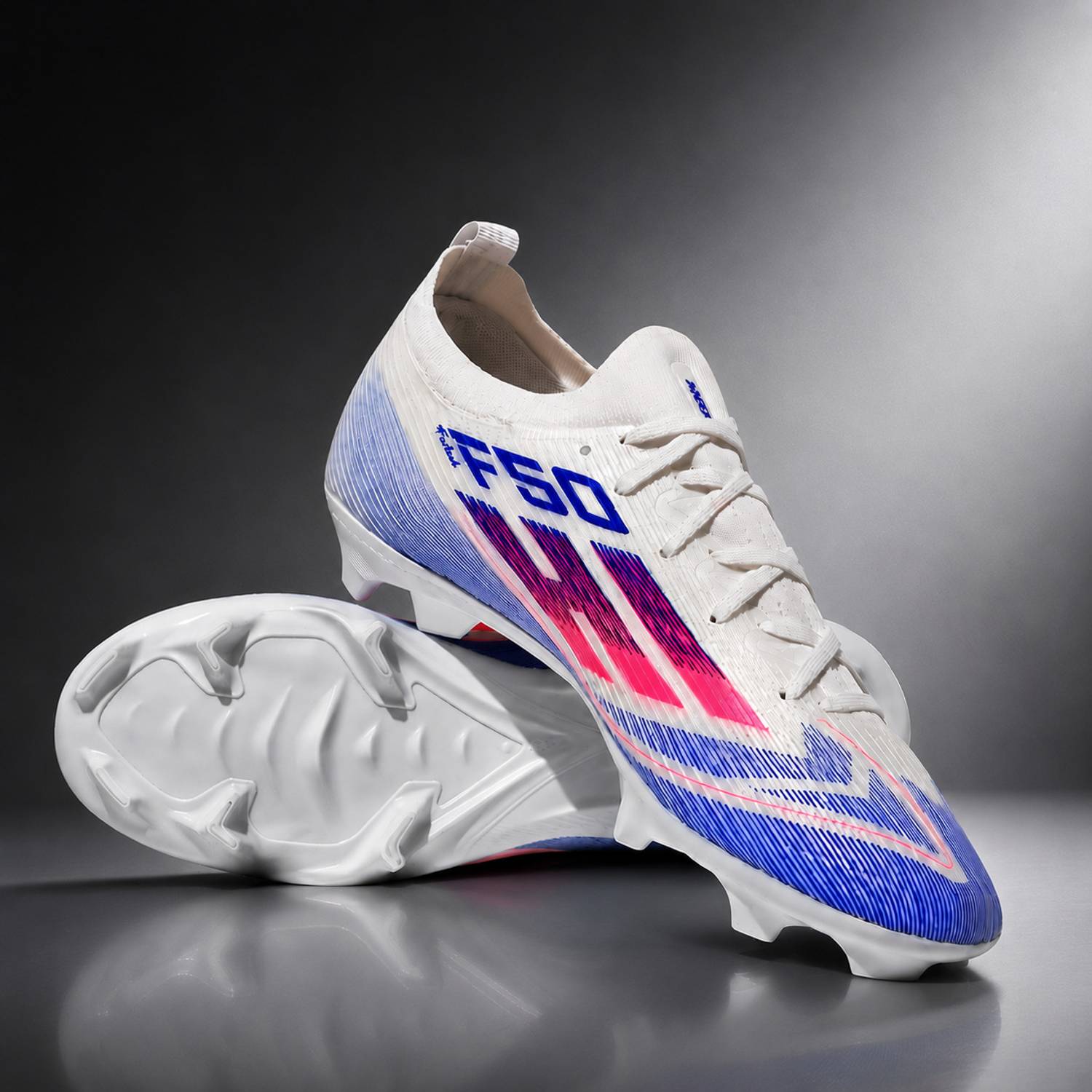ANZA Football Shoes For Men White - Image 1
