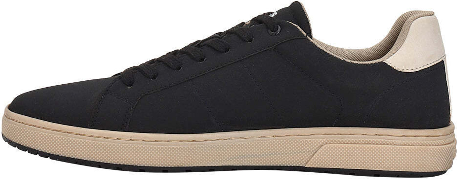 Image of LEVI'S Men's Black Colorblock Sneakers Sneakers For Men