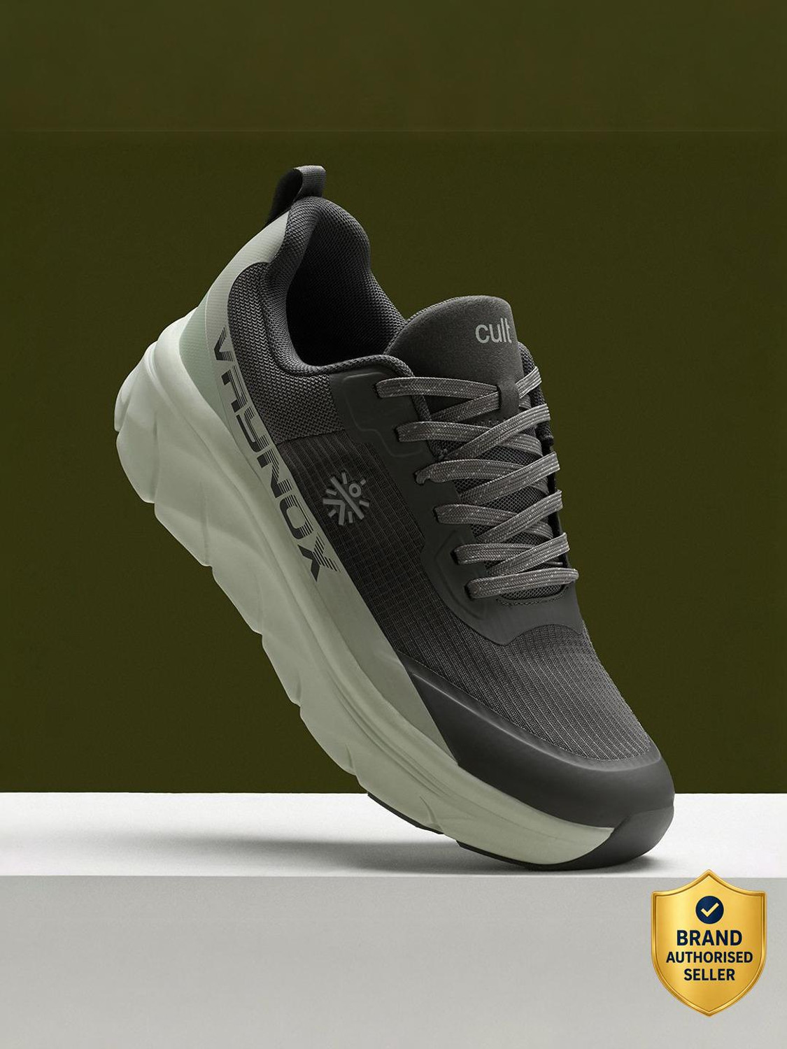 Image of Cult Vaynox Walking Shoes Breathable Mesh Upper Enhanced Cushioning Enhanced Grip Walking Shoes For Men