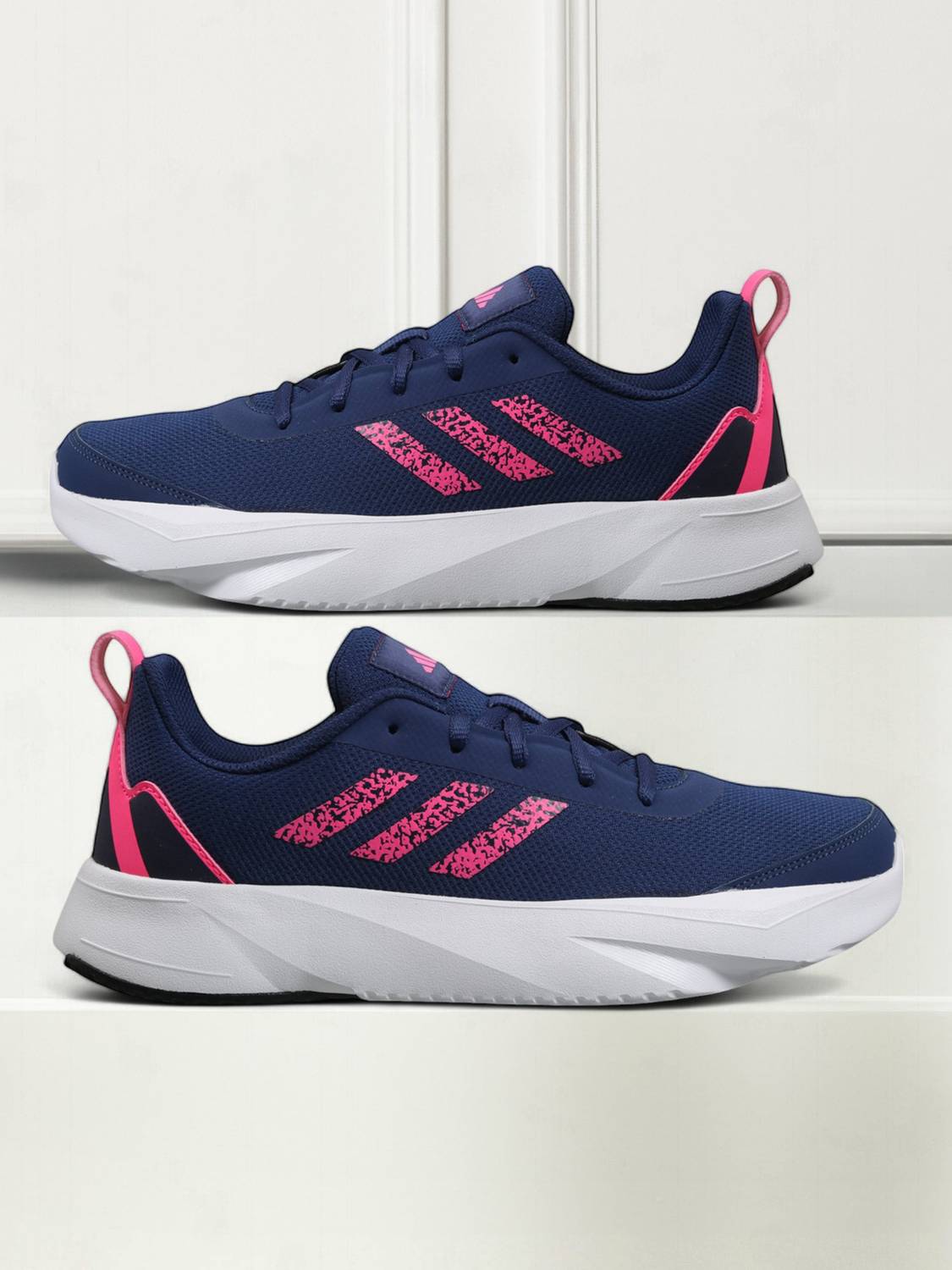 adidas Base-Strike W Running Shoes For Women (Blue , 4)
