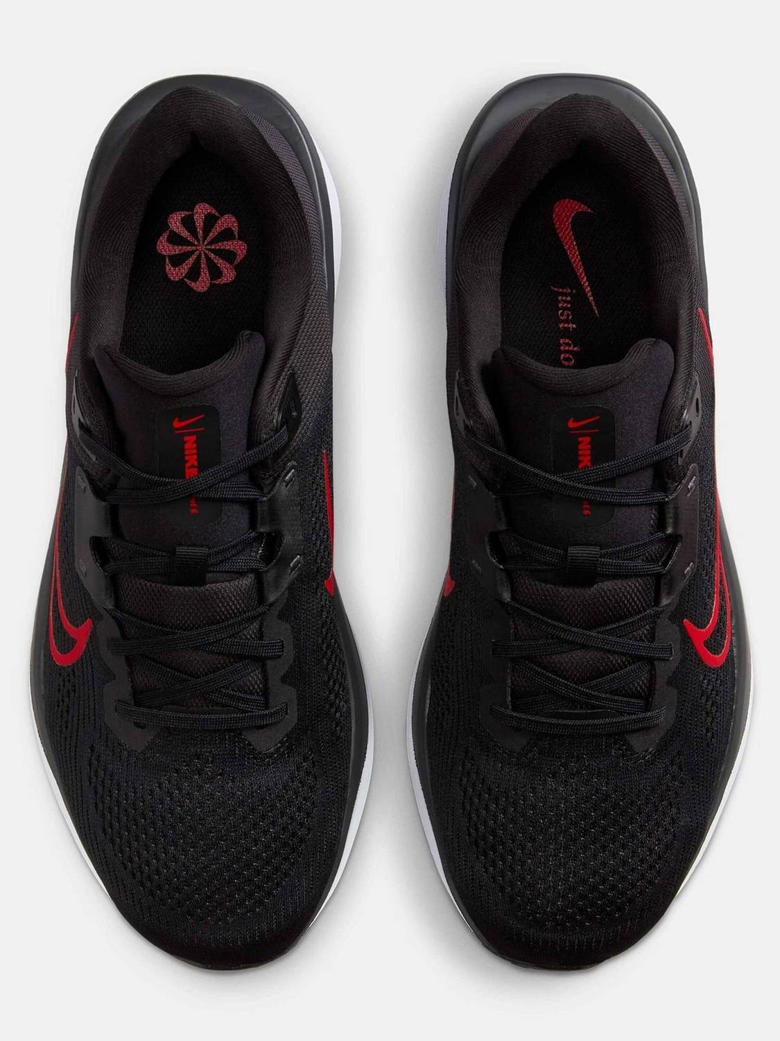 NIKE Quest 6 Men Black Running Shoes - Image 4