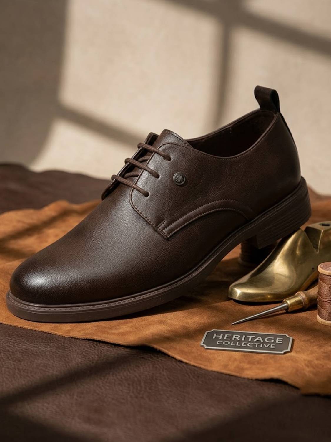 House of Pataudi Men's Luxury Leather Wedding & Formal Shoes - Image 3