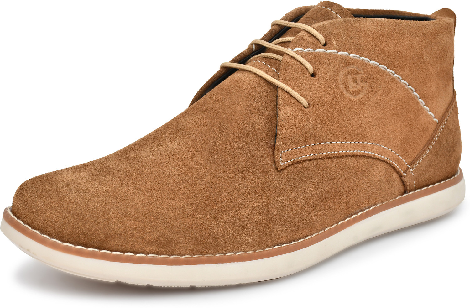 Image of G L Trend Genuine Real Suede Leather Casual Ankle Boot Outdoor Lace-up Shoe Boots For Men