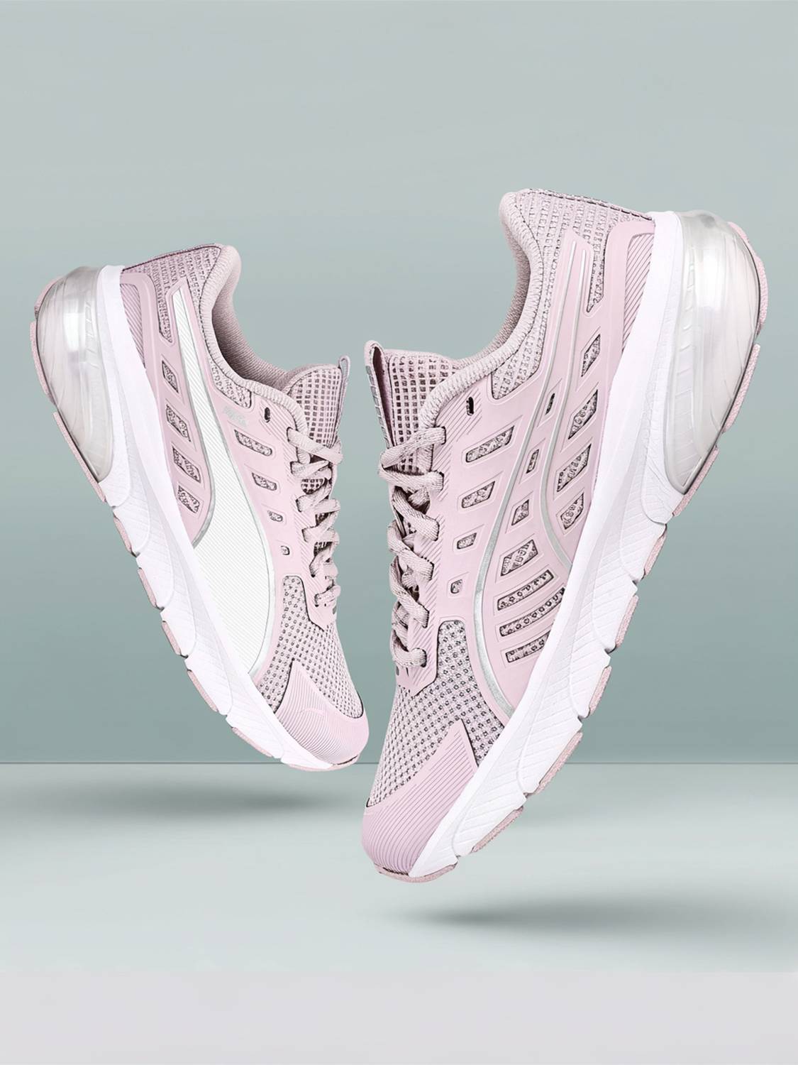 PUMA Cell Glare Wns Res Running Shoes For Women (Pink , 5)