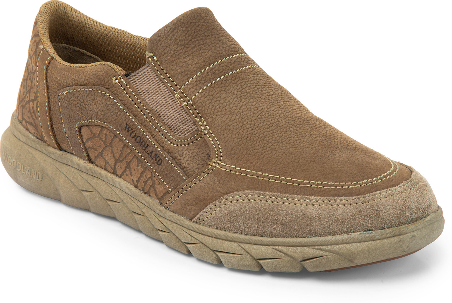 Image of WOODLAND Slip On Lightweight Comfortable Easy Wear Casuals For Men
