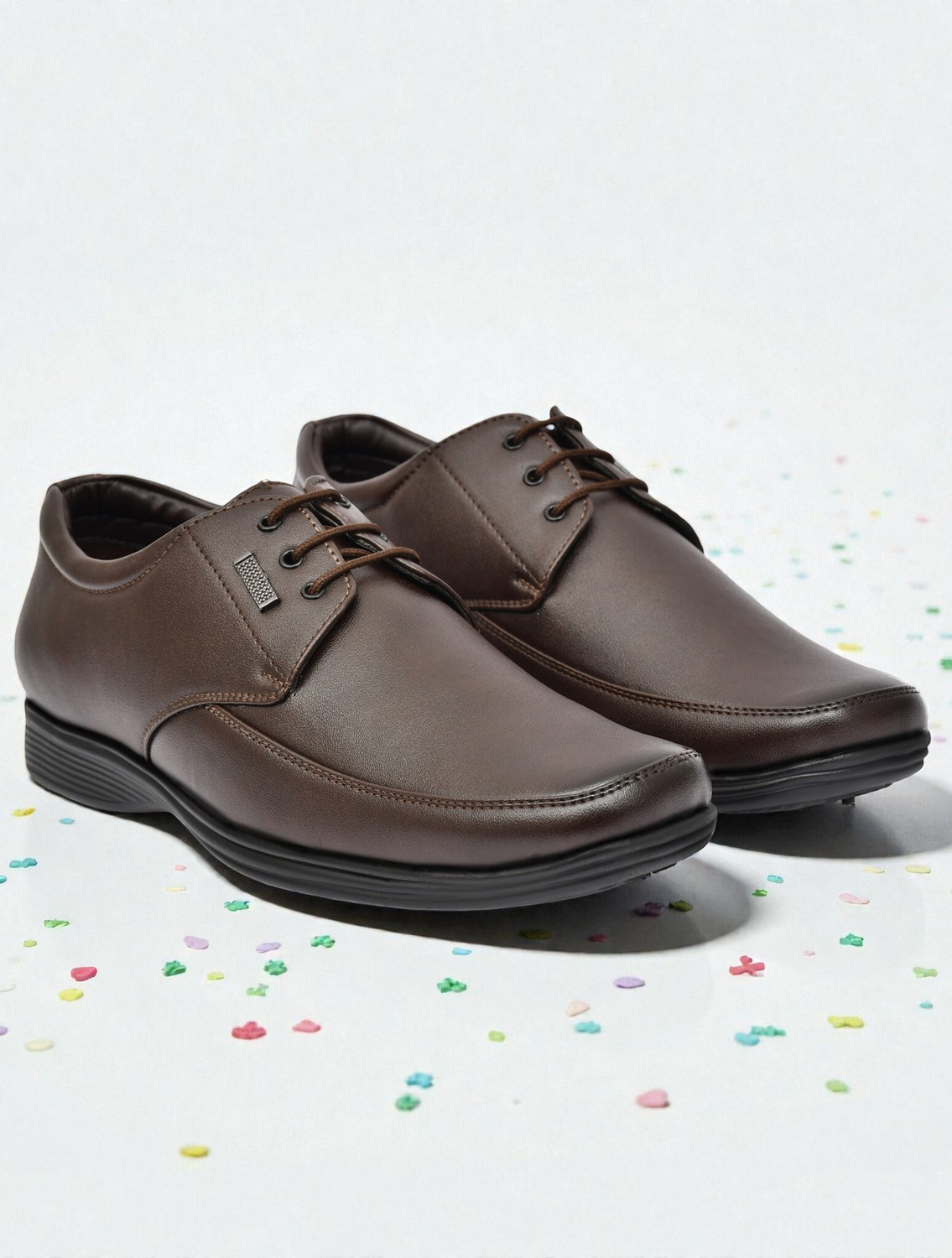 Image of Averatto Formal Leather Shoes |Professional Office Shoes Lace Up For Men Party Wear For Men