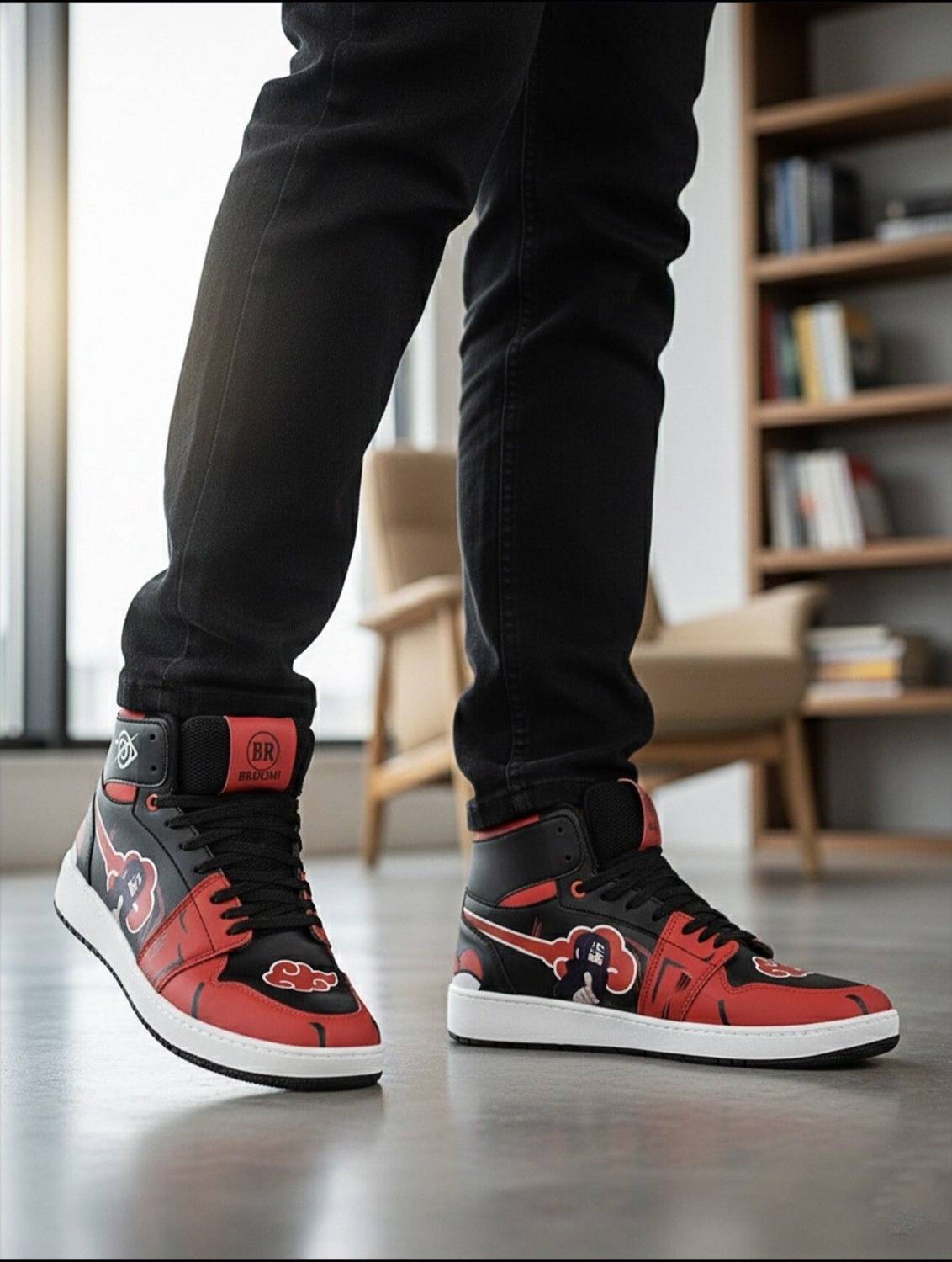Broomi Men High Top Sneakers - Image 2