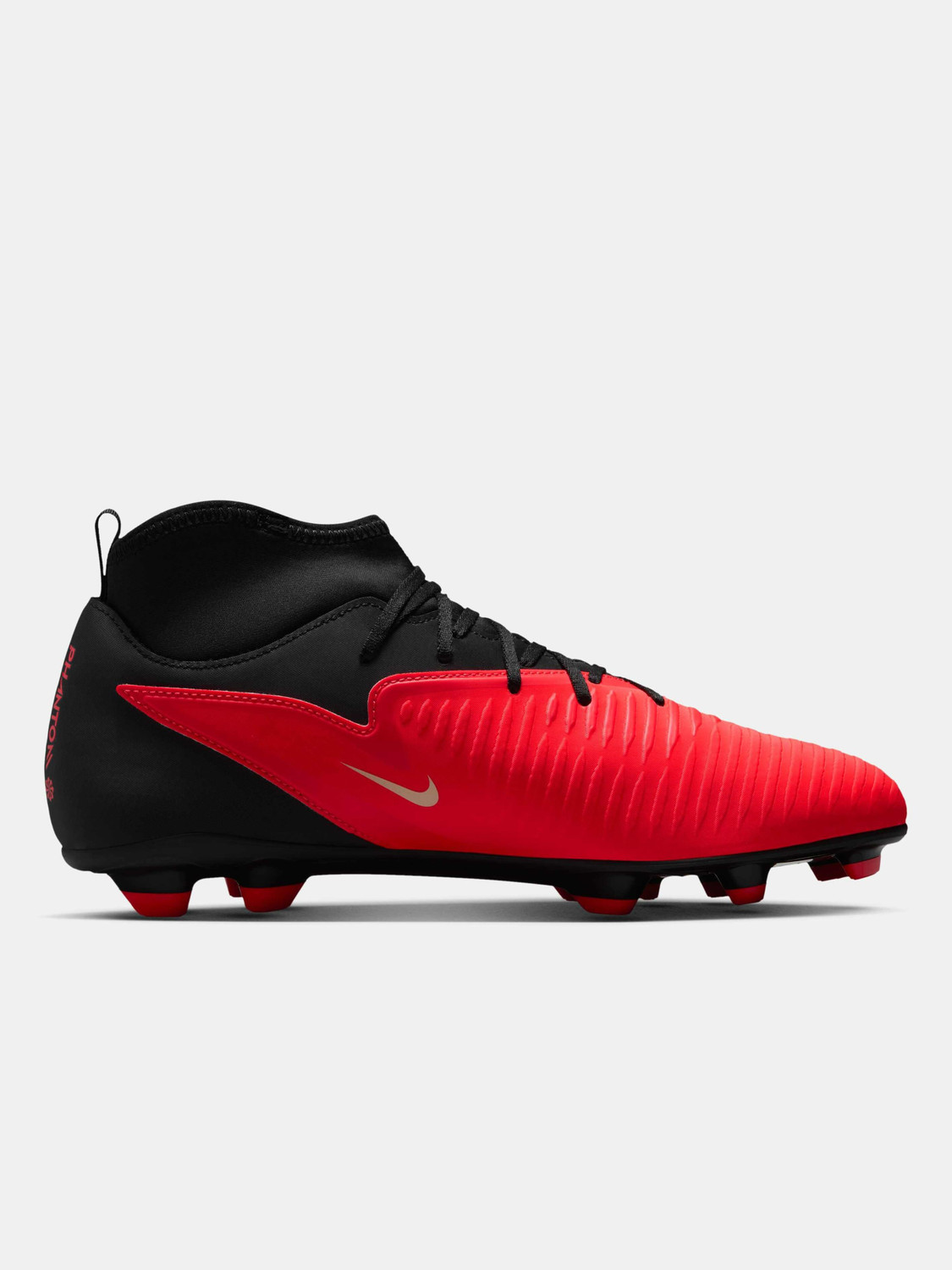 Image of NIKE Phantom 6 High Club Sneakers For Men (Red, 10)