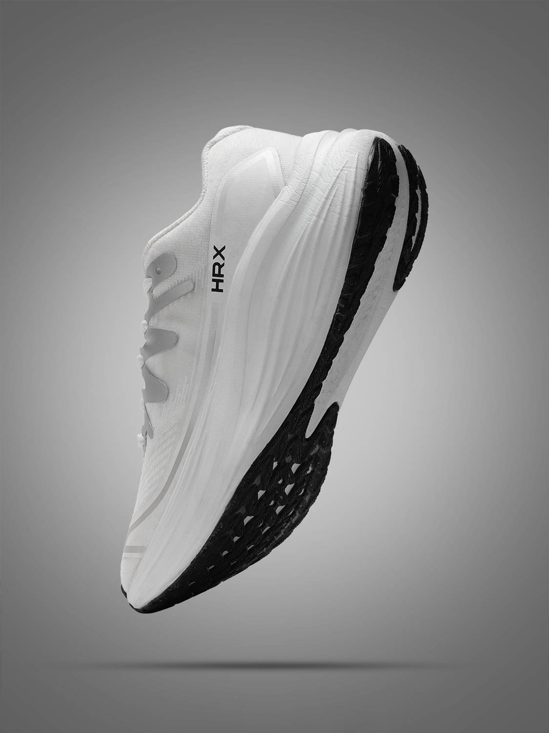 HRX by Hrithik Roshan Men's White Sneakers - Image 2