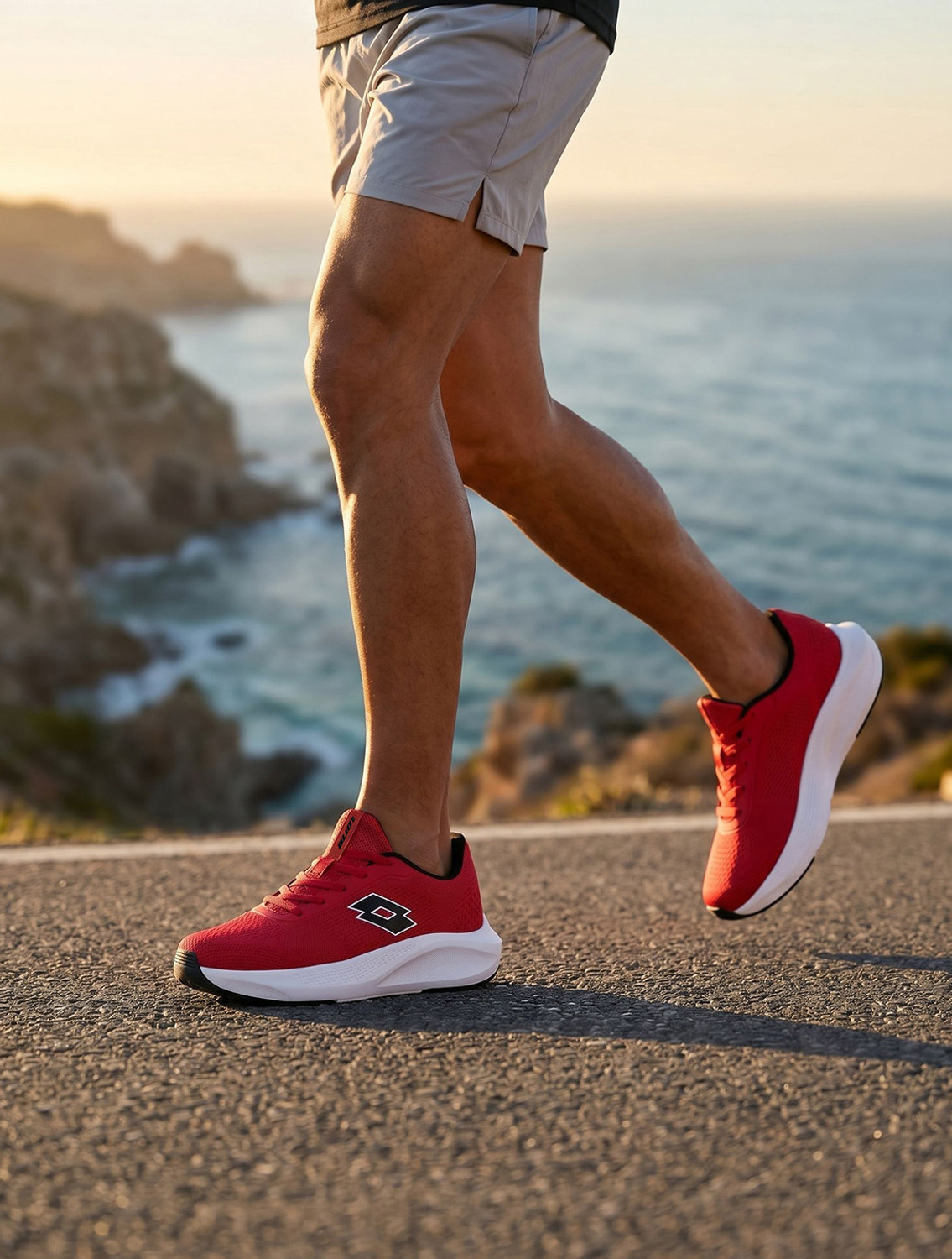 Image of LOTTO Xwift Knit Running Shoes For Men