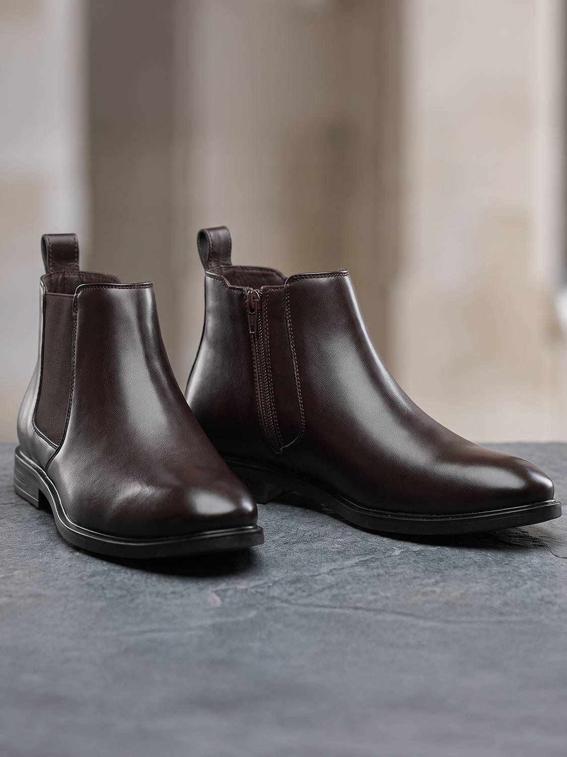 LIBERTY VLAC213 Men's Brown Casual Boots - Image 2