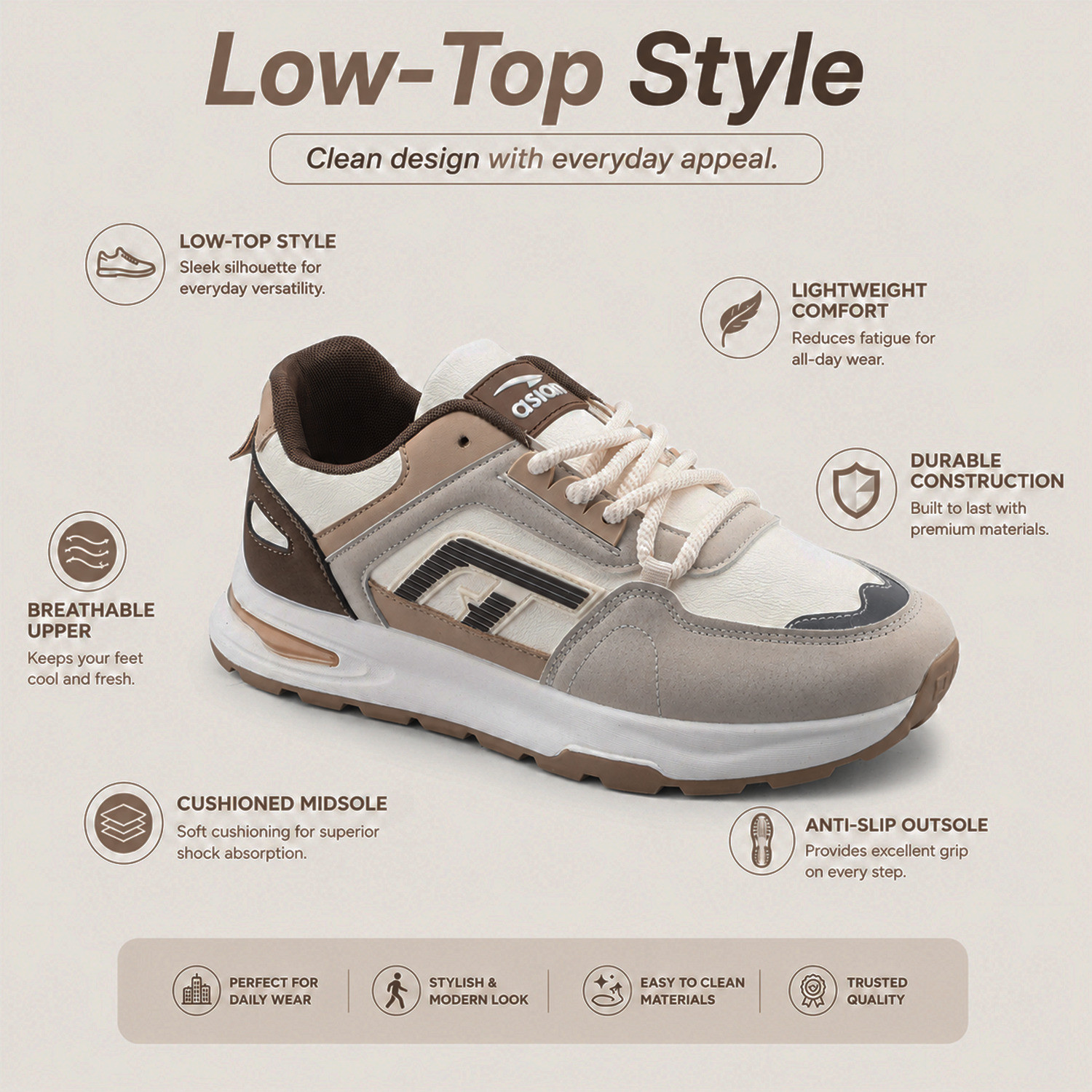 Image of asian Python-10 Mens Sports Sneakers | Stylish Training Sneakers with Lightweight Grip Sneakers For Men