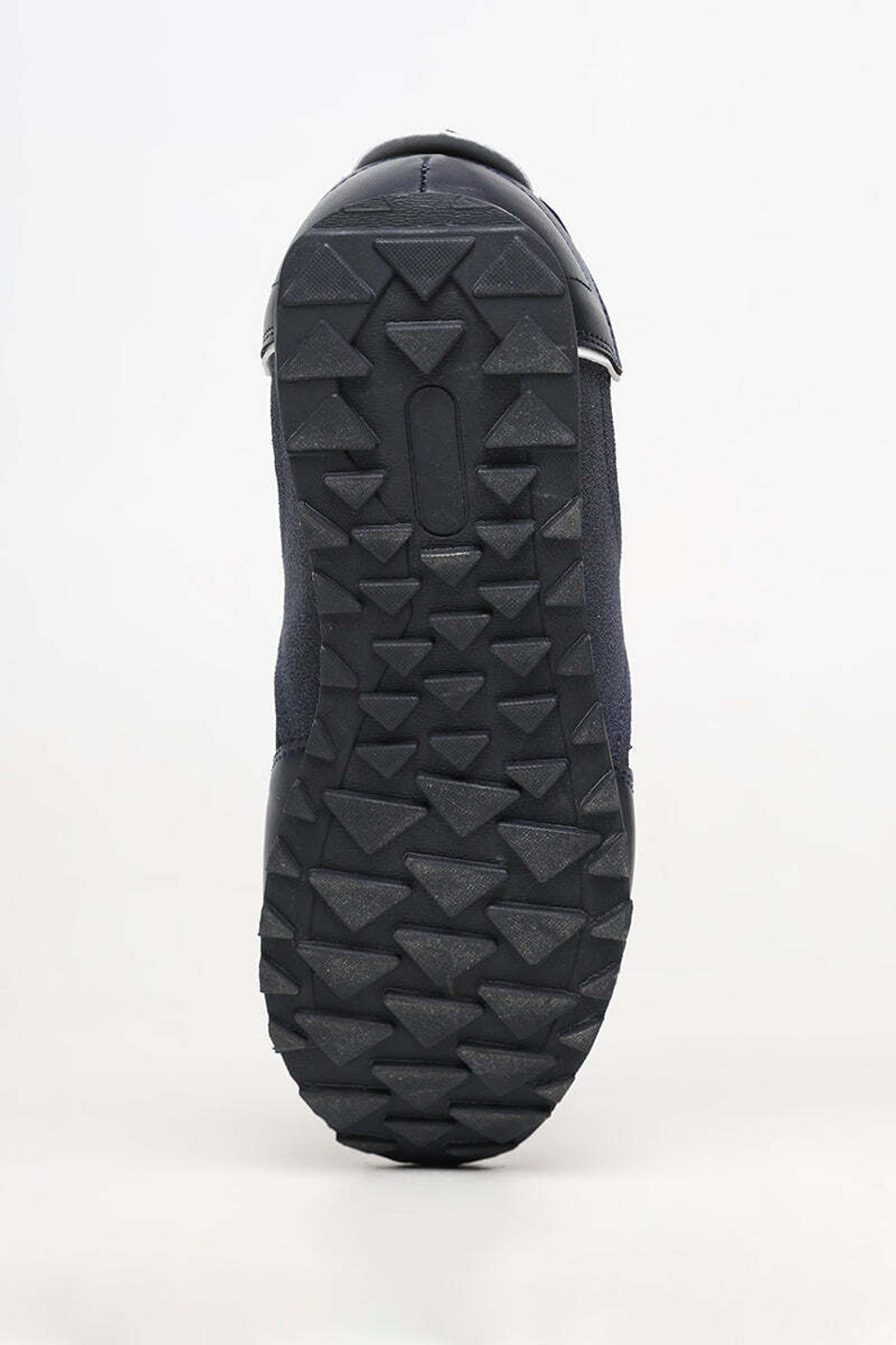 Image of Snitch Snitch Panelled Black Sneaker Casuals For Men