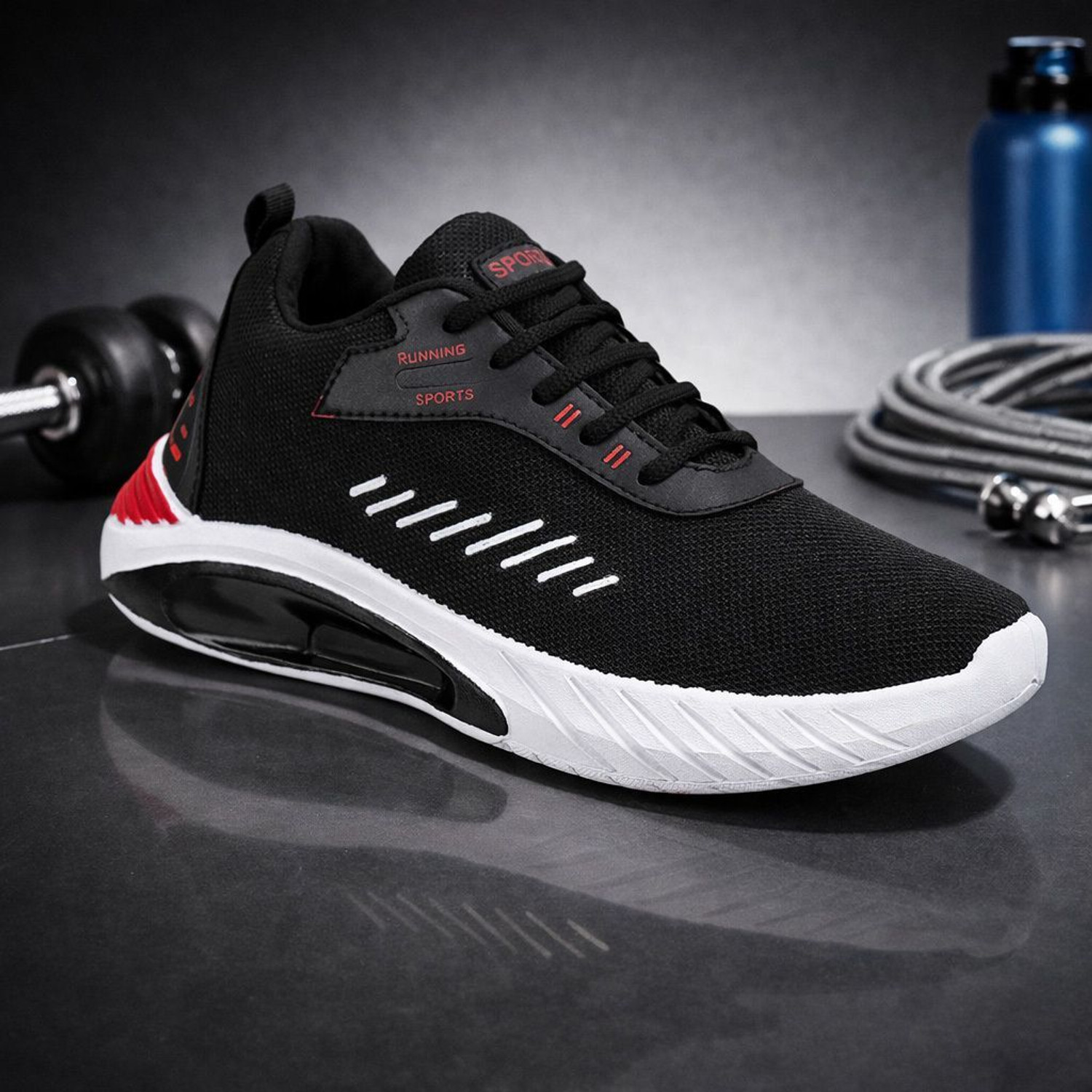 Image of Tying Men's Casual Sneakers Shoes | Anti-Slip | Modern Design | All-Day Comfort Running Shoes For Men