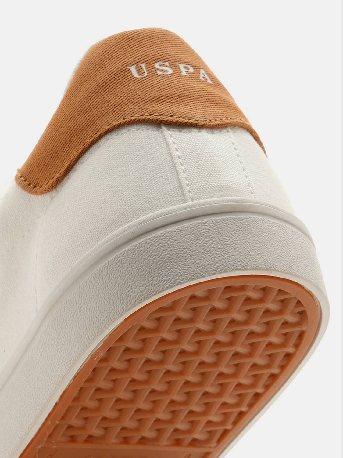 U.S. POLO ASSN. ABOR 3.0 Men's White Sneakers - Image 4