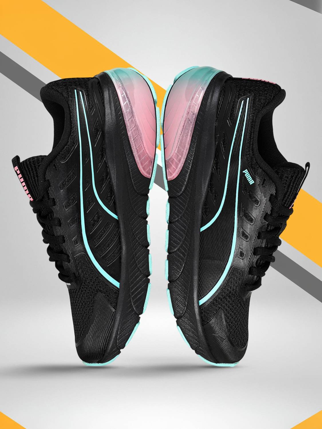 PUMA Cell Glare Wns Res Running Shoes For Women (Black , 5)