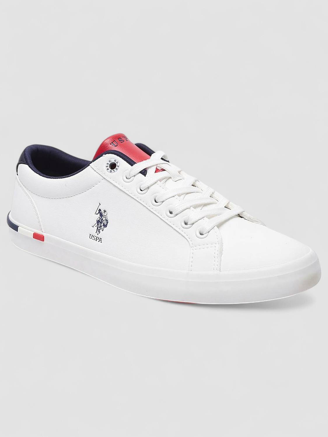 U.S. POLO ASSN. Anton 4.0 Men's White Sneakers - Image 2