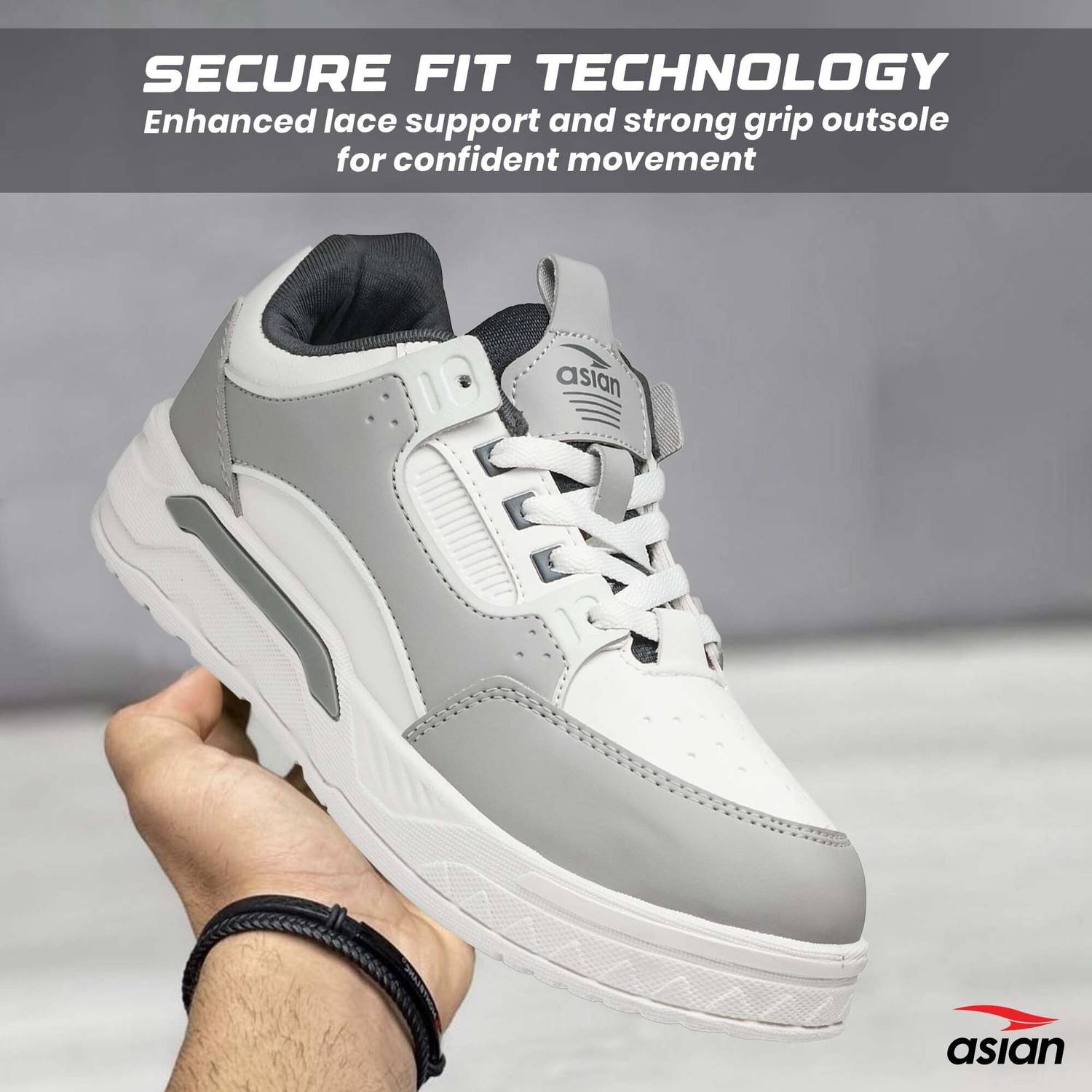 asian Men's Stylish Casual Sneakers - Image 4
