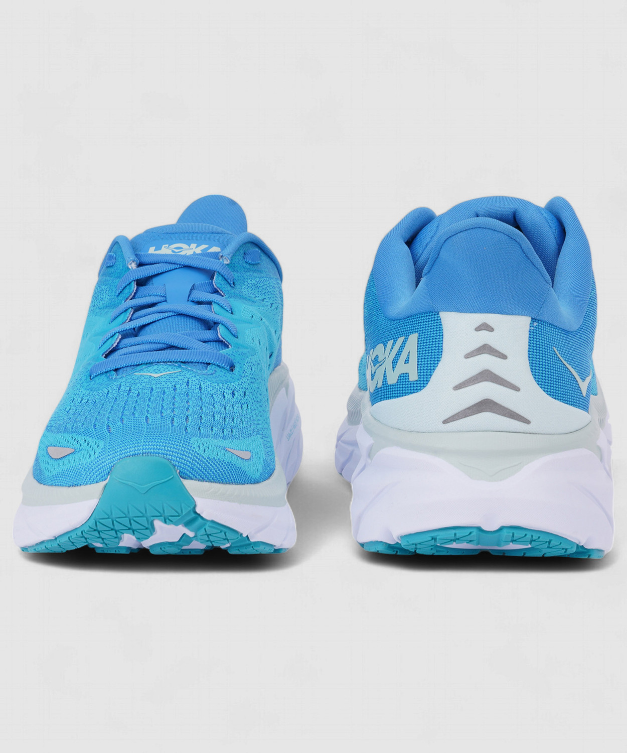 Image of Hoka M CLIFTON 8 Running Shoes For Men (Blue, 9)