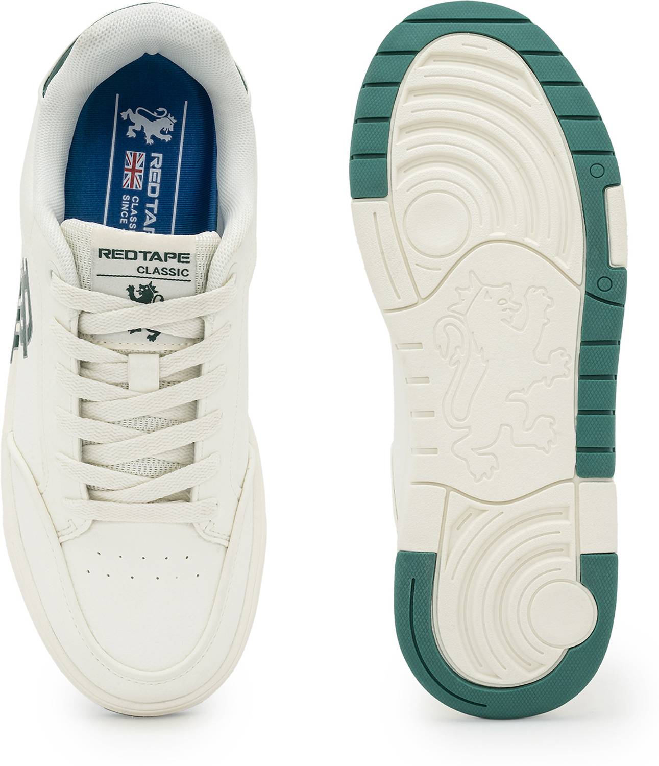RED TAPE Low Cut Lifestyle Casual Shoes for Men in Green - Image 5