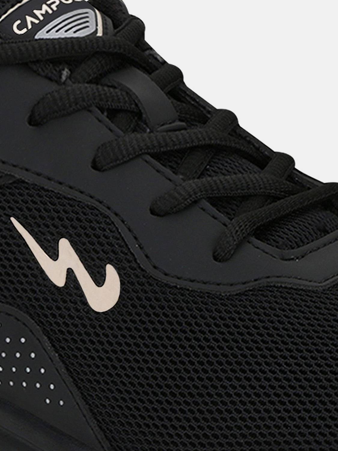 CAMPUS KOSMO PRO Black Running Shoes For Men - Image 5
