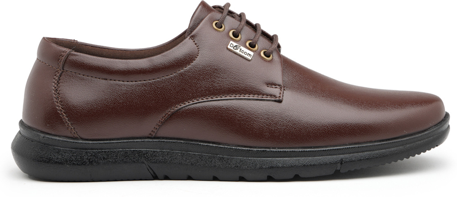 Image of action Dotcom DP-02 Classy Trendy Comfortable lightweight Formal Lace-Up Derby For Men