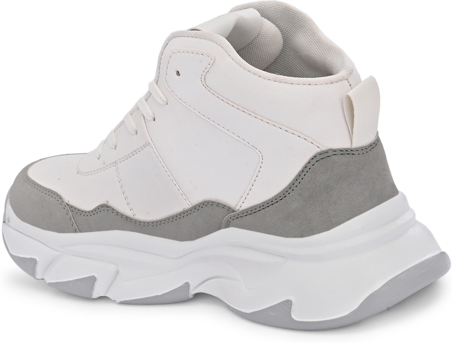 Image of AMICO High-Top Casual Sneakers | Stylish Lace-Up Shoes for Men Casuals For Men