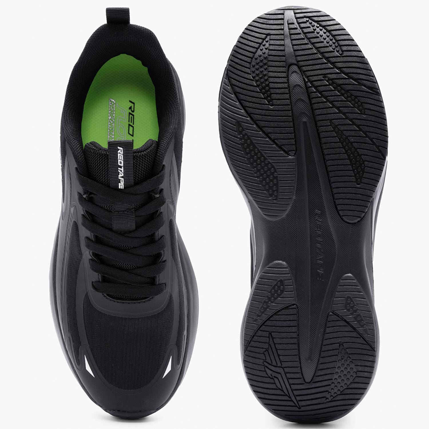 RED TAPE Men's Black Sports Shoes - Image 5