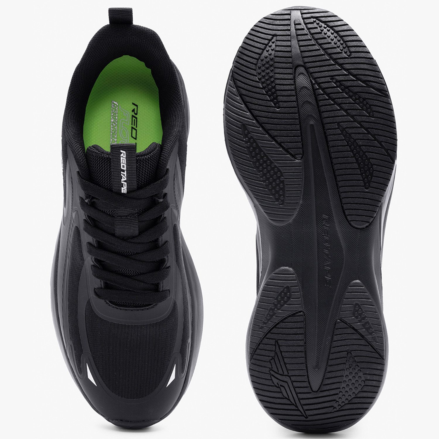 Image of RED TAPE Sports Shoes for Men in Black | Athleisure Shoes Walking Shoes For Men