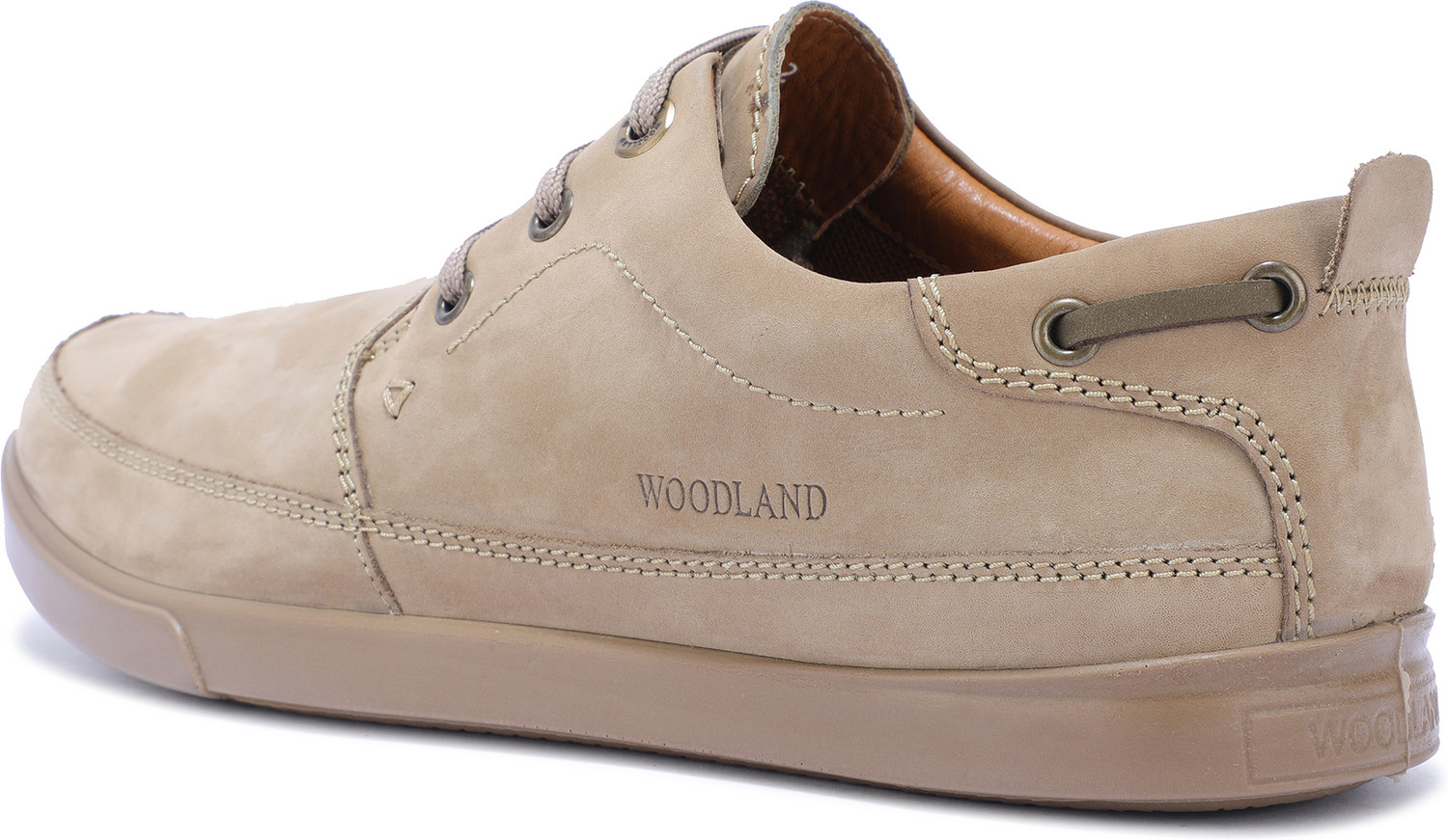 Image of WOODLAND Lace Up Lightweight Breathable Comfortable Daily Use Casuals For Men