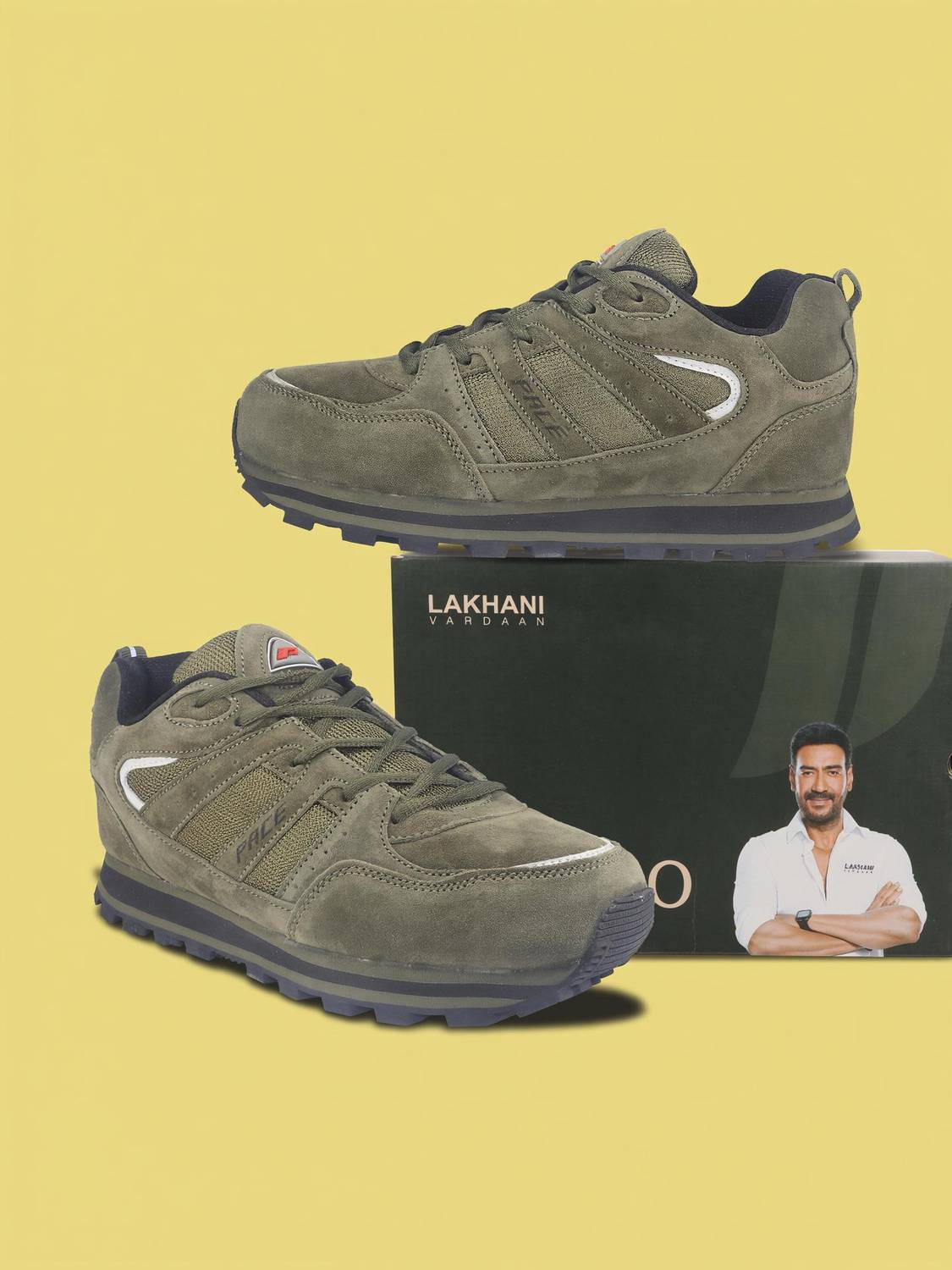 Lakhani Vardaan Soft Cushioned Insole, Slip-Resistance Hiking, Trekking Outdoors For Men