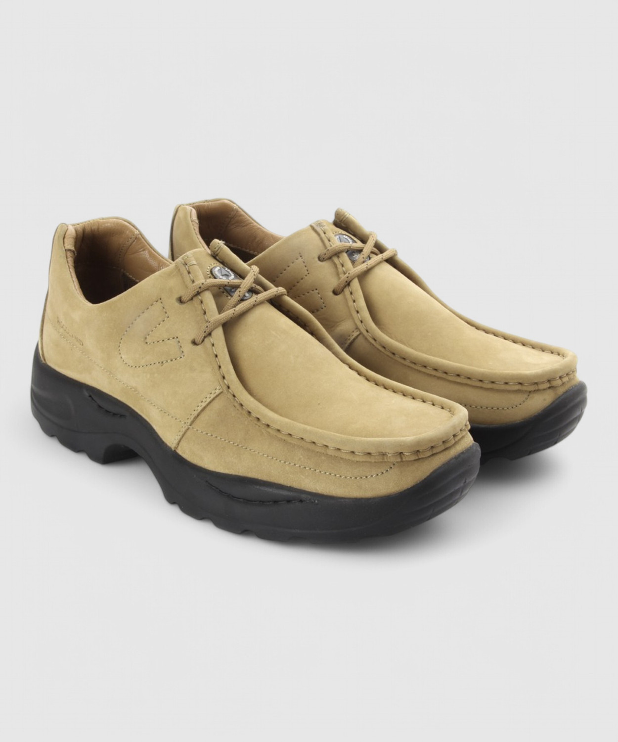 Image of WOODLAND Lace Up Lightweight Breathable Comfortable Daily Use Outdoor Shoes For Men