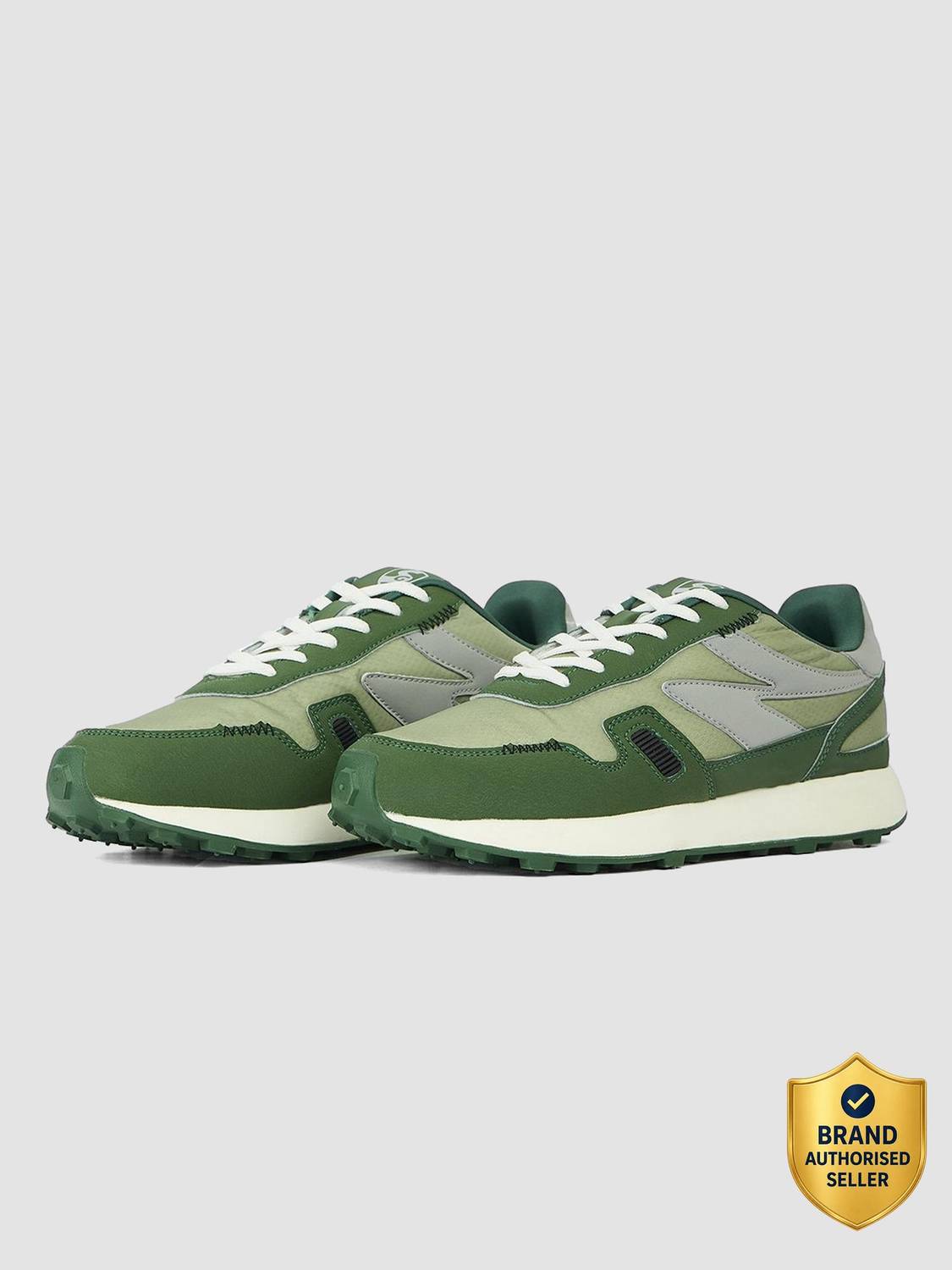 SG UNITY Men's Green Running Shoes