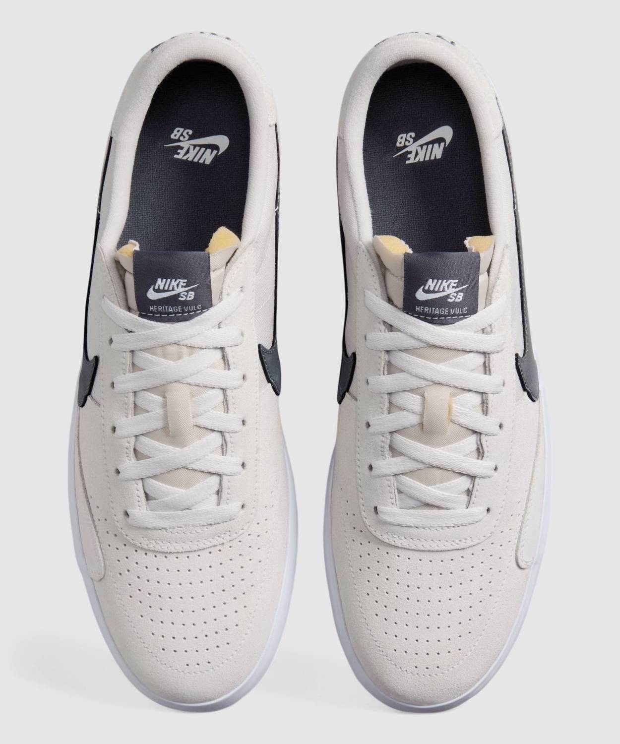 NIKE SB Heritage Vulc Men's Gray Sneakers - Image 3