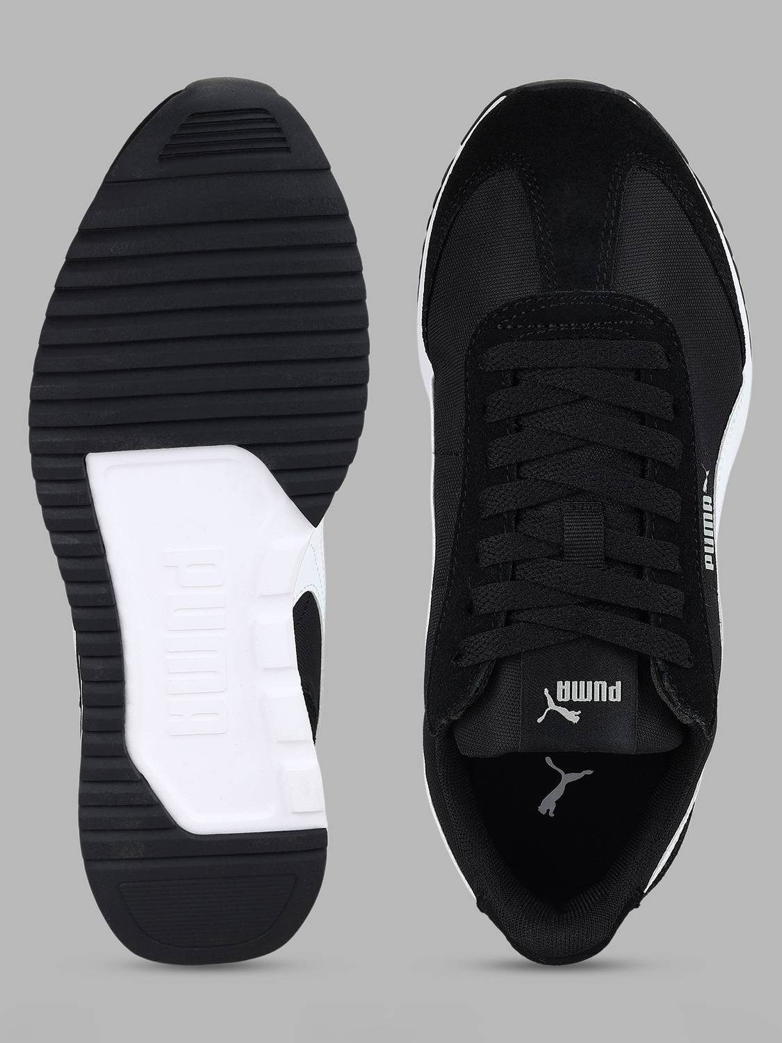 PUMA R78 Wind MU Black Sneakers For Men - Image 5
