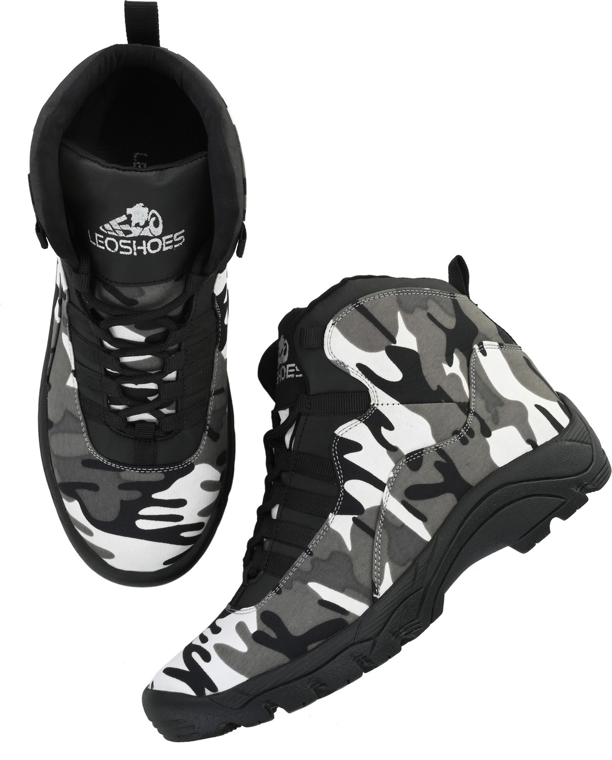 Image of leo shoes Leo's Men's Lightweight Anti-Slip Outdoor Shoes Jungle, Hiking & Trekking Boots Hiking & Trekking Shoes For Men