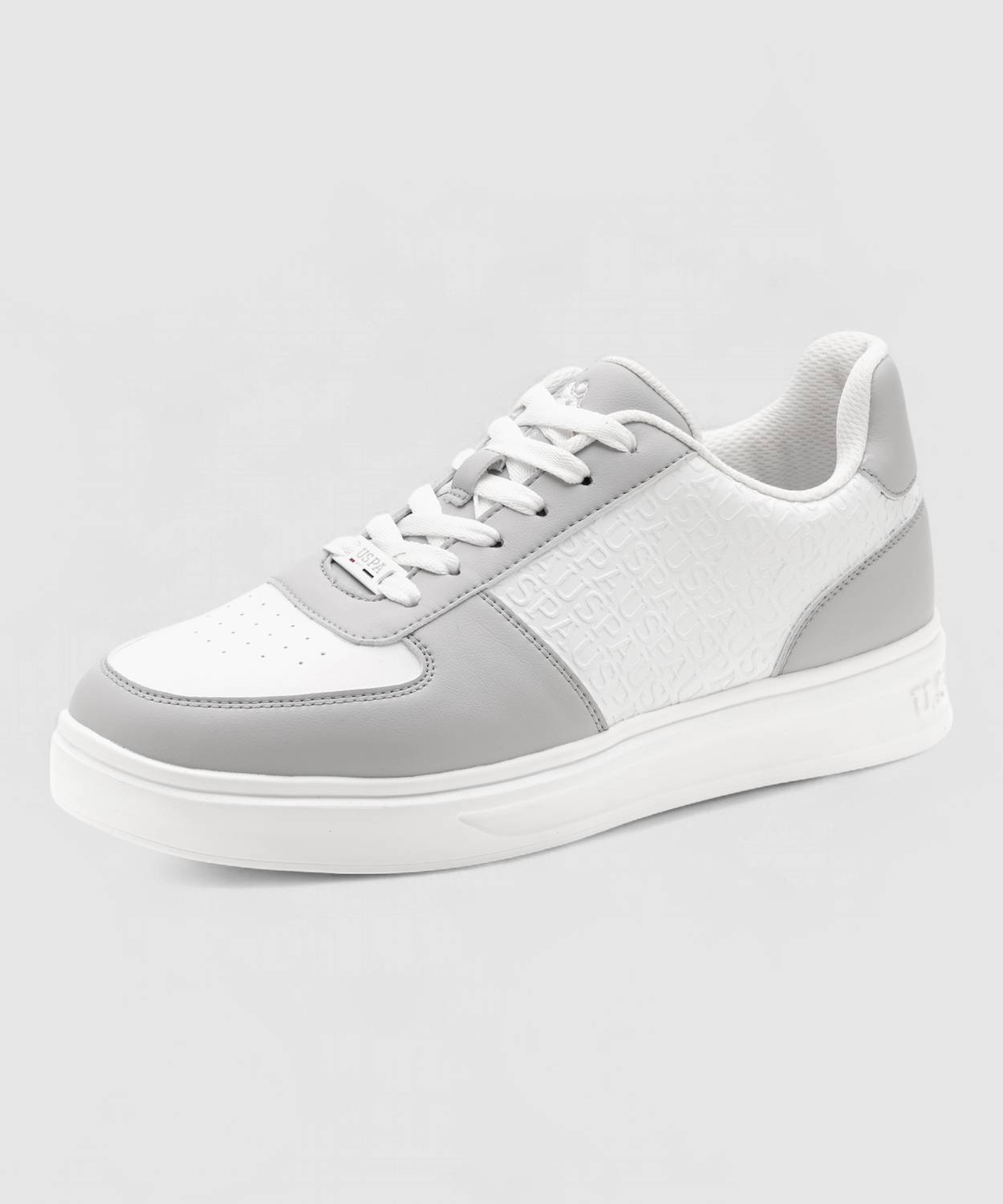 U.S. POLO ASSN. JAMEN Men's Gray Sneakers - Image 4
