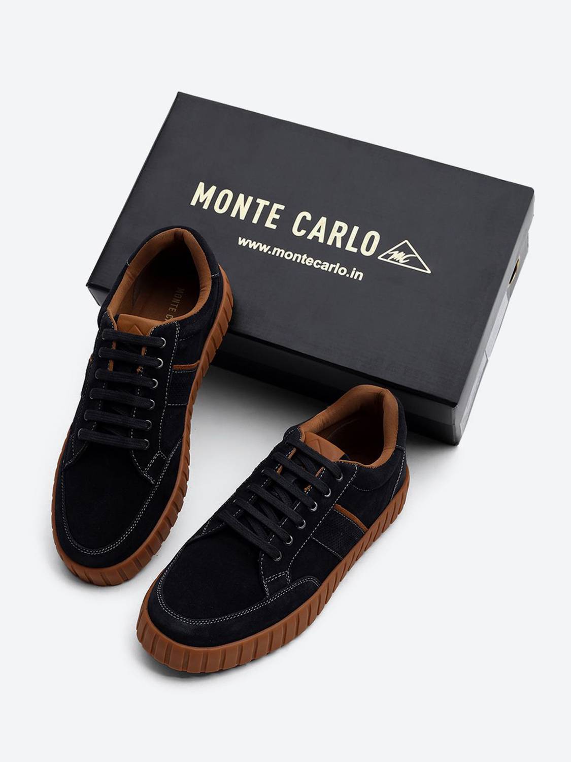 MONTE CARLO Men Blue Sneakers - Image 1